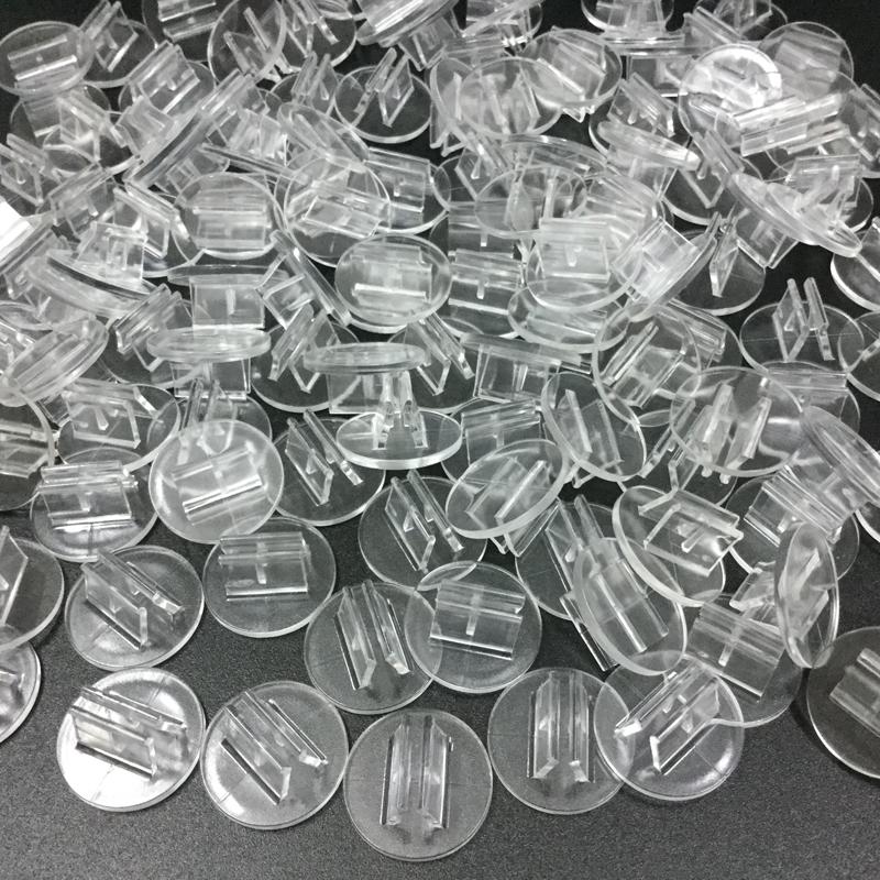 102050 100Pieces 2Mm Cards Base Holder Plastic Clear Transparent Cards Stand Base For 0.2Cm Board Game Card Thick