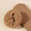Winter Thickened Plus Velvet Warm Socks Women's Solid Color Cotton Socks Earth Tone Simple Mid-tube Socks