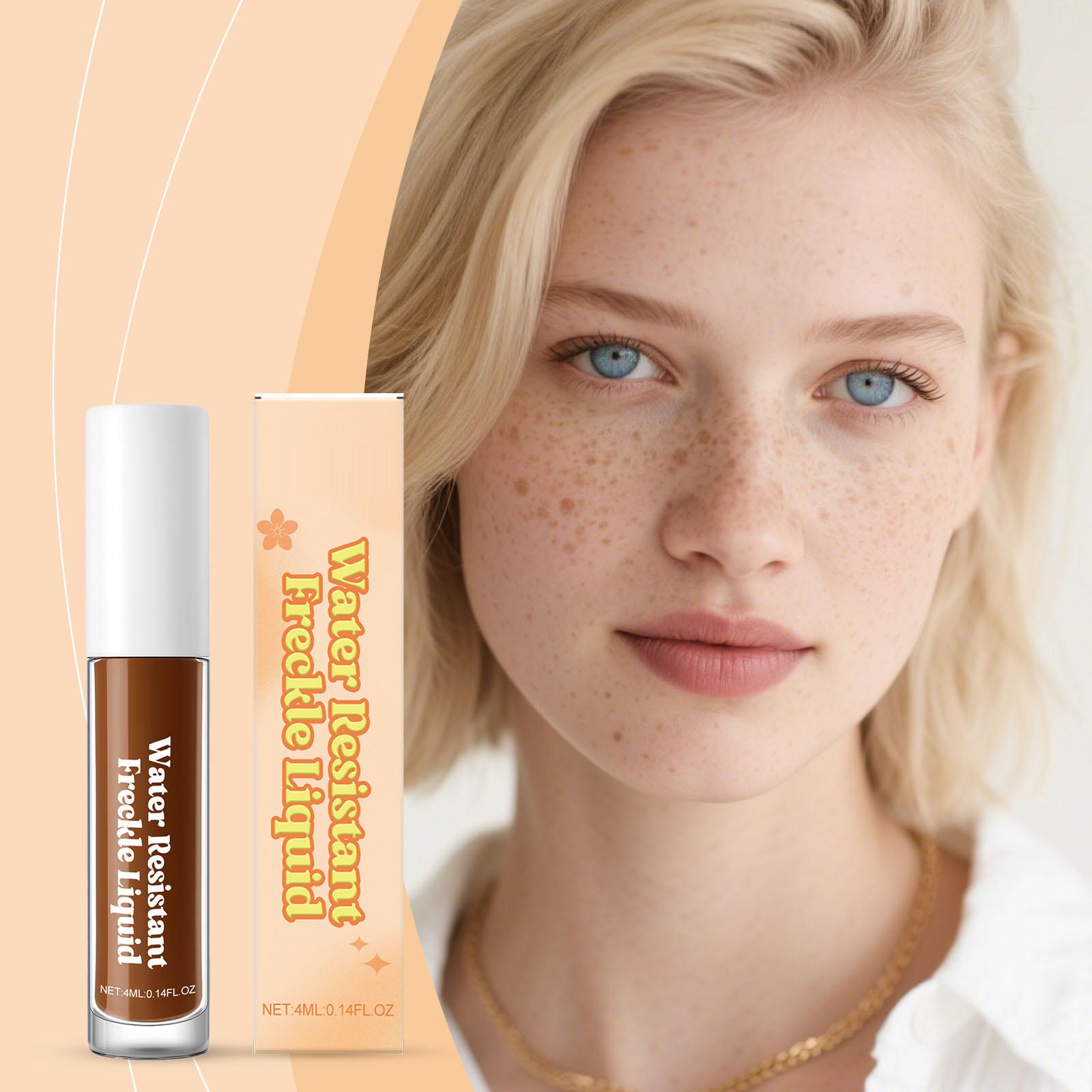 

Quick-drying Imitation Freckle Pen, Sweat-proof Imitation Film, Long-lasting Freckle Makeup Effect,4ML One Size коричневый