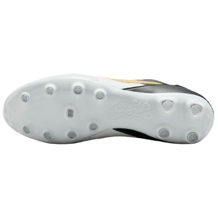 Nike Premier 3 Versatile Comfortable FG (Rubber Long Stud) Non-Slip Durable Soccer Shoes Unisex Soccer Shoes Black White Gold HM0265-174