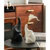 Modern Nordic-style Elephant Vase Ornaments, Artificial Flowers, High-end Home Entrance Decoration, Living Room and Office Gifts