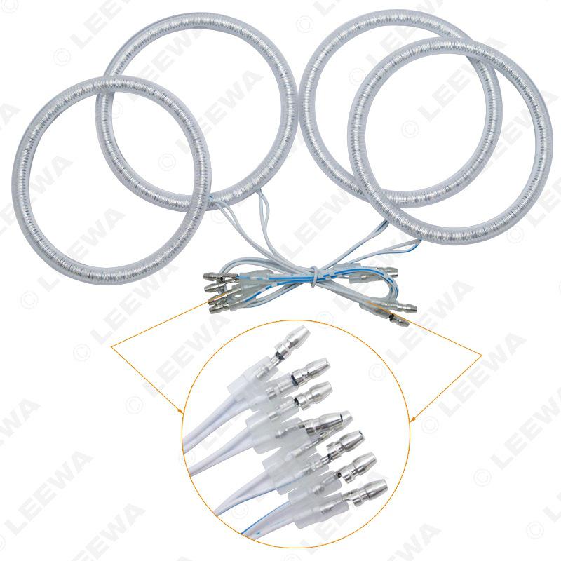 SMD Covered Angel Eye Light for Volvo S40 Halo Headlight Mod.