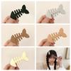 Y2k Fish Bone Hair Clip Animal Geometry Hair Accessories Cute   Daily