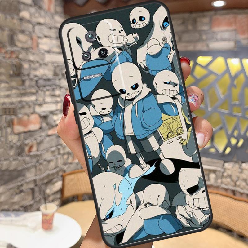 Game Undertale Sans Case For Xiaomi 14 Ultra 15 13 11T 12T 13T 14T Pro POCO X3 X5 X6 X7 Pro M6 F5 F6 Pro Cover