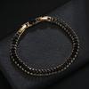 Personalized Colorful Zircon Diamond Claw Chain Bracelet Adorned with Colorful Rice Beads Zircon Bracelet