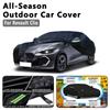 Car Cover for Renault Clio - Outdoor Full Protection, Waterproof Dustproof Heat-Resistant, All-Season Use Exterior Accessories
