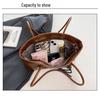 2025 New Women's Autumn/Winter Retro Textured Shoulder Handbag Tote