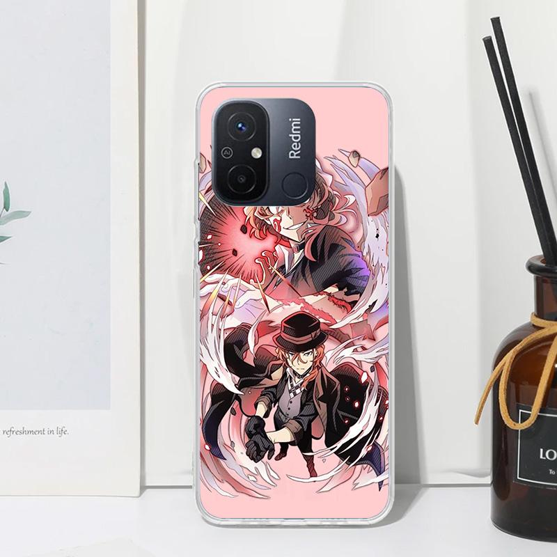 Bungo Stray Dogs Nakahara Chuuya Phone Case For Xiaomi Redmi 12C 12 10C 10A 10 9C 9A 9T 9 8A 8 7A 7 6A 6 Pro K70 K40 K20 Fundas