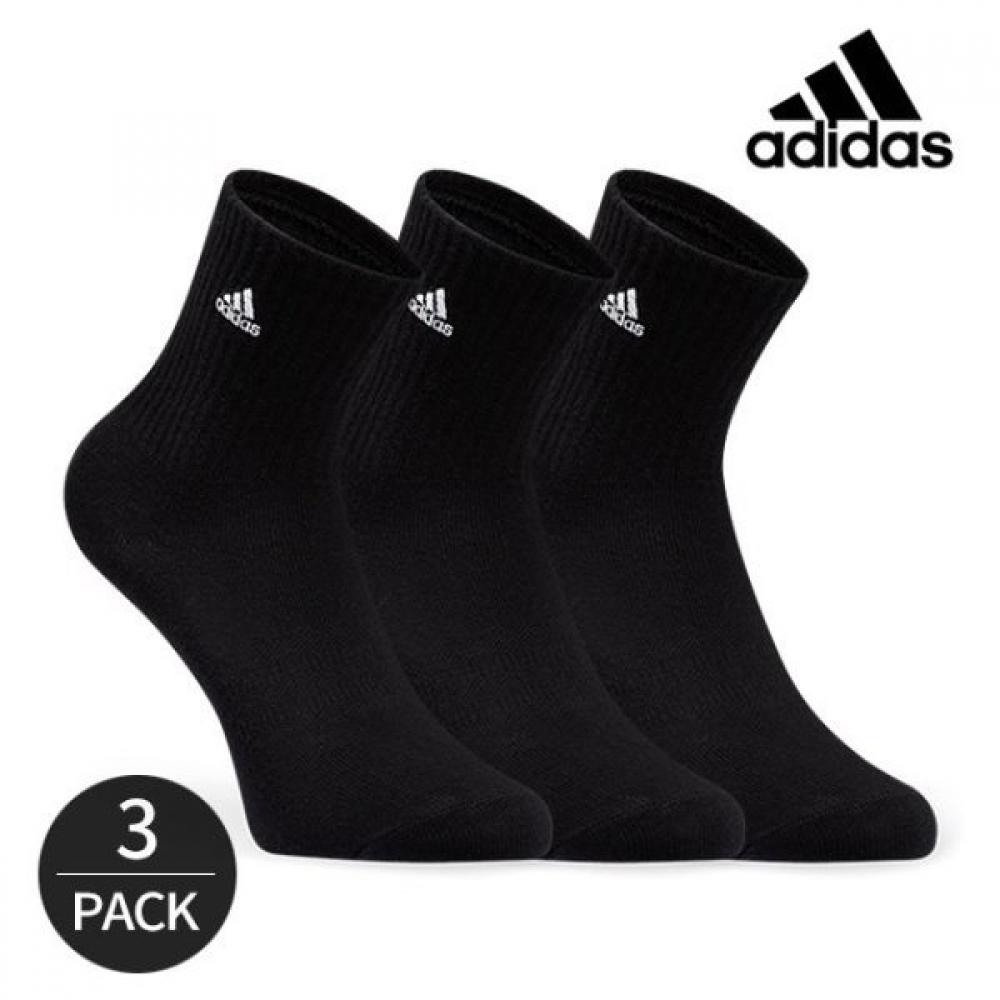

Adidas Women s Performance Basic Embroidery Mid neck Socks 3P BK