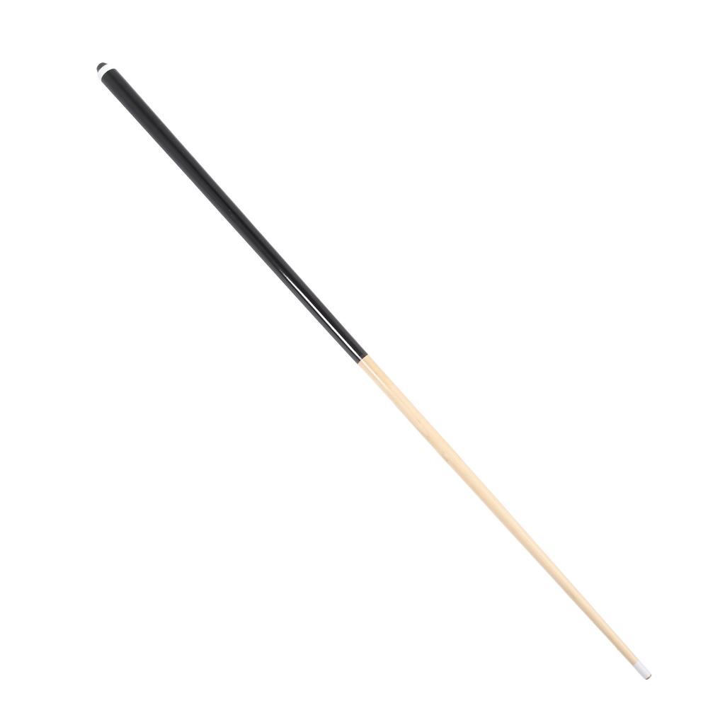 Mini Pool Sticks Set of 2 Kids Table Replacement Cues for House Children Practice 12 Split Black