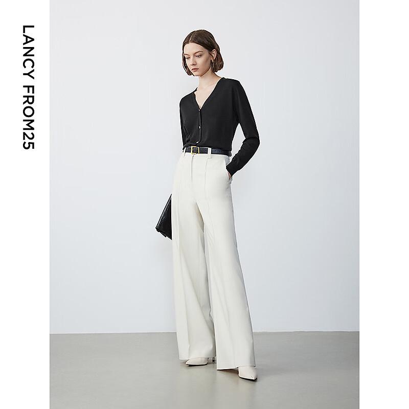 LANCY V-Neck Little Fragrance Style Knit Cardigan