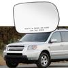 Left/Right Side Heated Wing Rearview Mirror Glass Side Mirror Lens for Honda Pilot 2003 2004 2005 2006 2007 2008 76253S9VA01