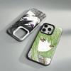 Green-haired Girl Code Geass Frosted Case for iPhone 17 Air 16 E 15 14 Plus 13 12 Mini 11 Pro Max Acrylic Sheet Silicone Cover