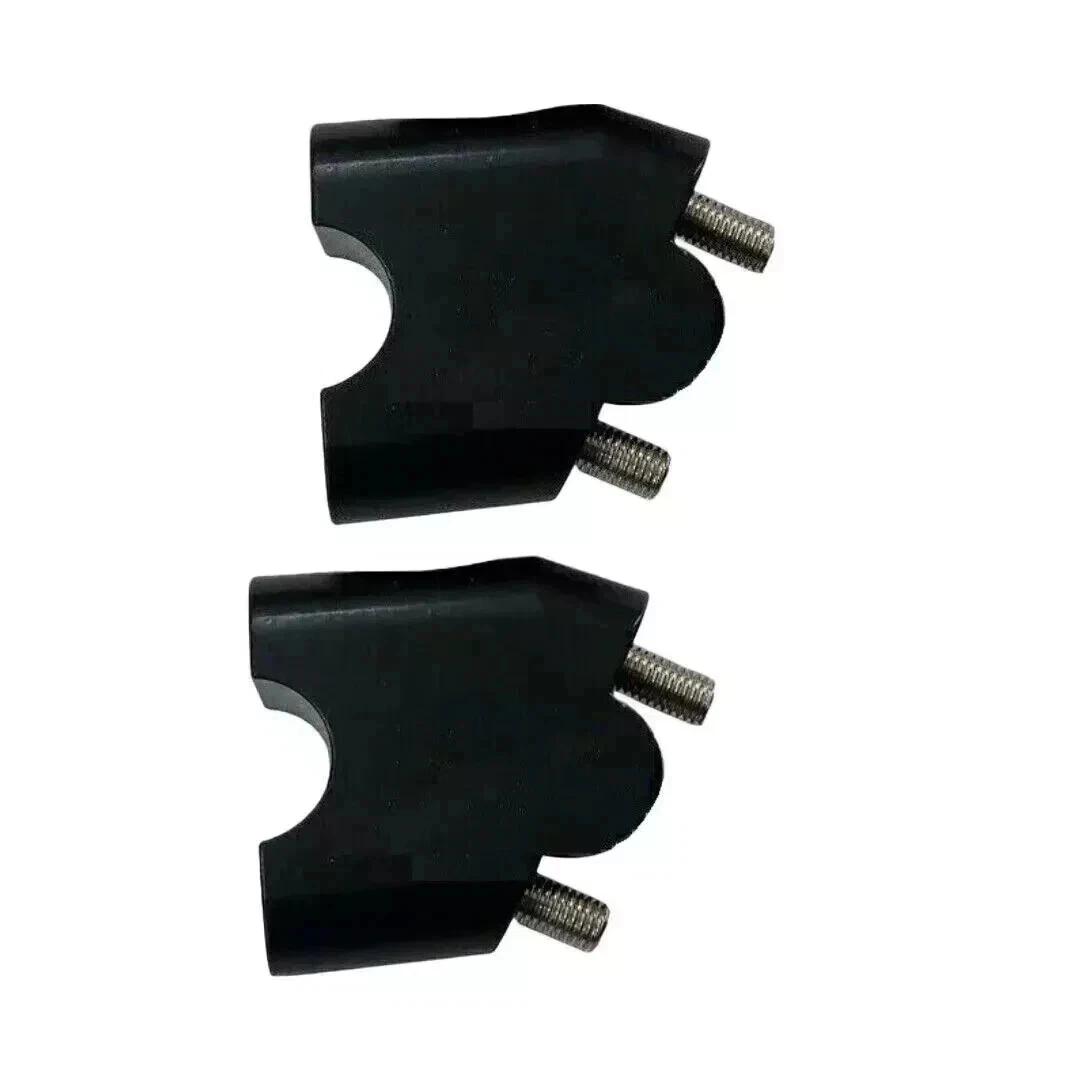 Handle Bar Riser Angled Mount Clamp Set For Royal Enfield Interceptor 650