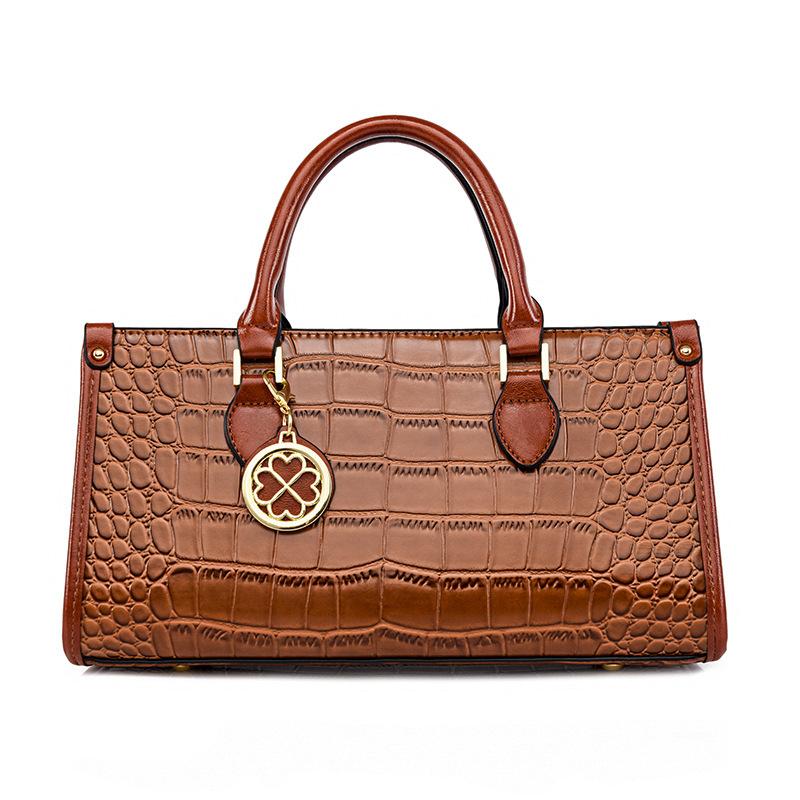 

Женская сумка новая мода узор крокодила на плечо сумка-мессенджер европейский и американский ретро дорожная женская сумка-подушка