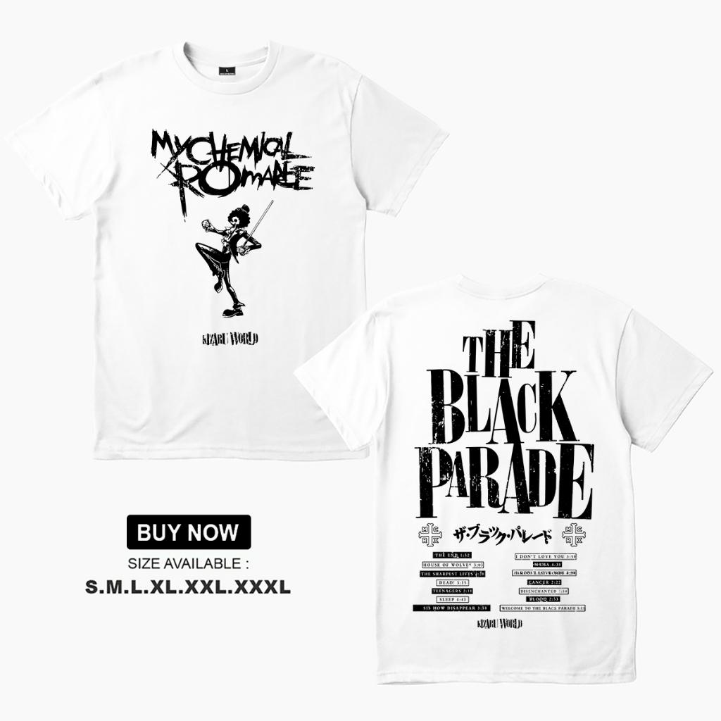 

Meichao Футболка группы My Chemical Romance THE BLACK PARADET Футболка Летняя Новая Мужская и Женская Ретро Мода Хлопковый Топ 2XL