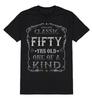 Classic Fifty Yrs One Of A Kind T-Shirt Mens 50th Birthday Gift 50 Years Old Tee