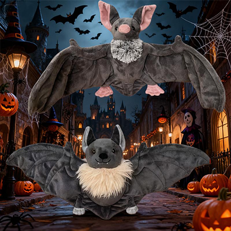 New 25/22cm Funny Bat Plush Toy Game Animation Surrounding High-Quality Children Birthday Gift All Saints' Day Gift