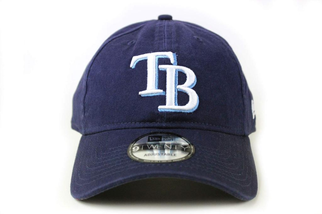 New Era 9TWENTY MLB Tampa Bay Rays NAVY Kappe