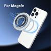 Double-Sided For MagSafe Phone Holder for iPhone  Foldable 360° Rotating Stand Strong Magnet & Finger Grip Suppor
