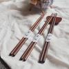 Ru Han Black Walnut Wood Chopsticks