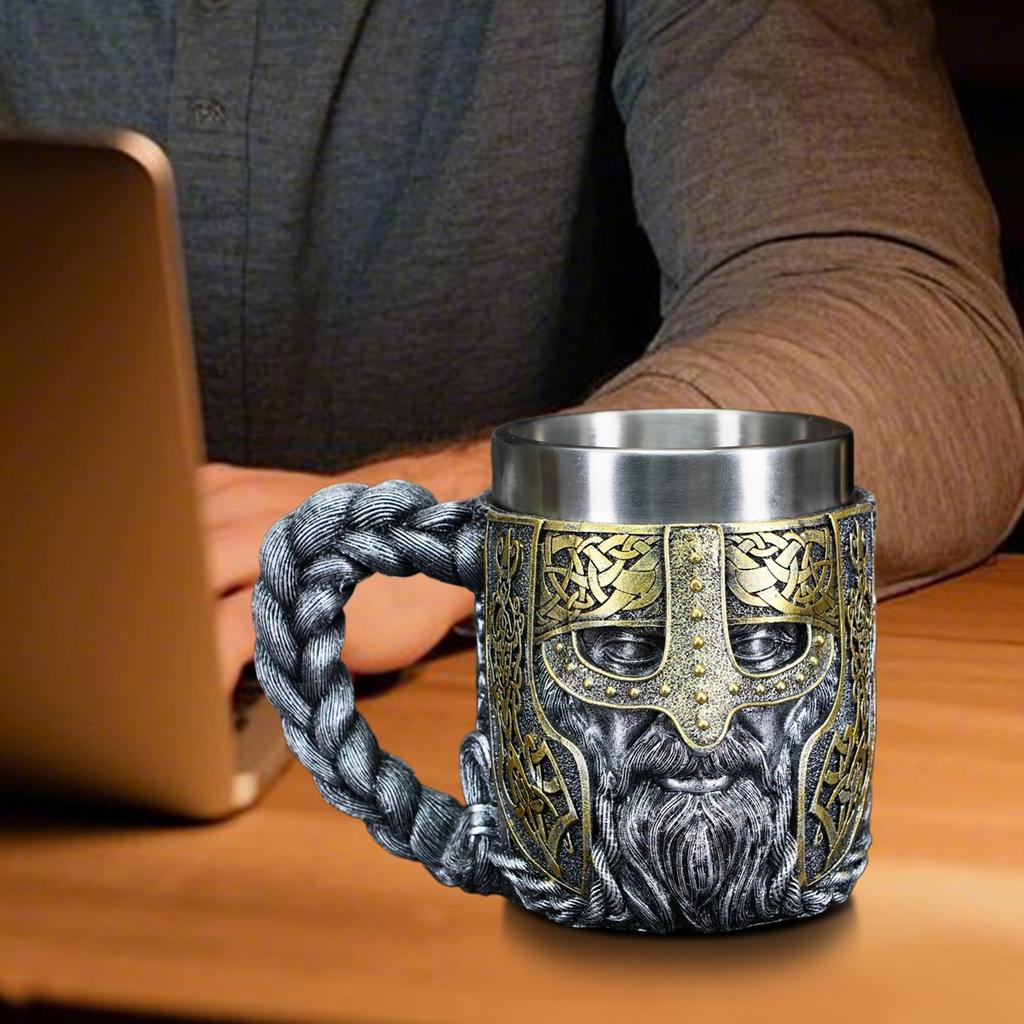 Beer Mug Coffee Cup Drinking Cup Tea Cup, Statue Sculpture Decoration Home/room Decoration, Suitable For Festivals And Birthdays(capacity 450 Ml)