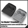 For Tesla Model Y Standard 2025 Silicone Central Control Cup Holder Storage Box Accessories Multifunctional Car Auto Accessories