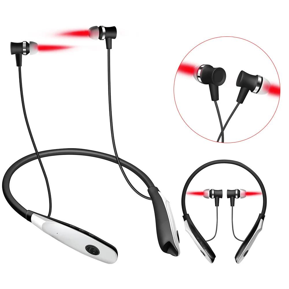Portable Hanging Red Light Ear Device 650nm - LLLT Earplugs for Multi-Area Comfort Support