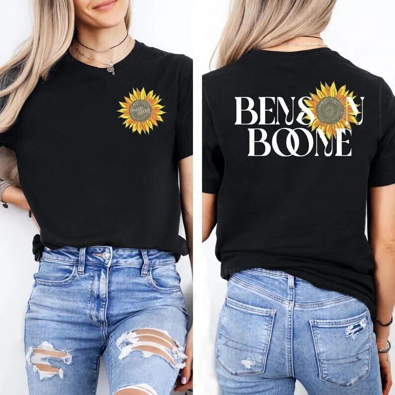 Vintage Benson Boone Shirt Benson Boone Tour 2025 Concert Music Unisex T Shirt Unisex T-Shirt XXL