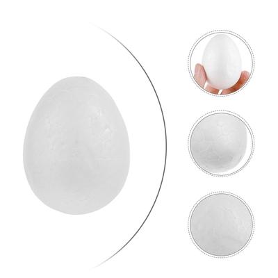 40 BUC. Ouă Ornamente Pictate Artizanat Decoratiuni Albe Rechizite de Paște