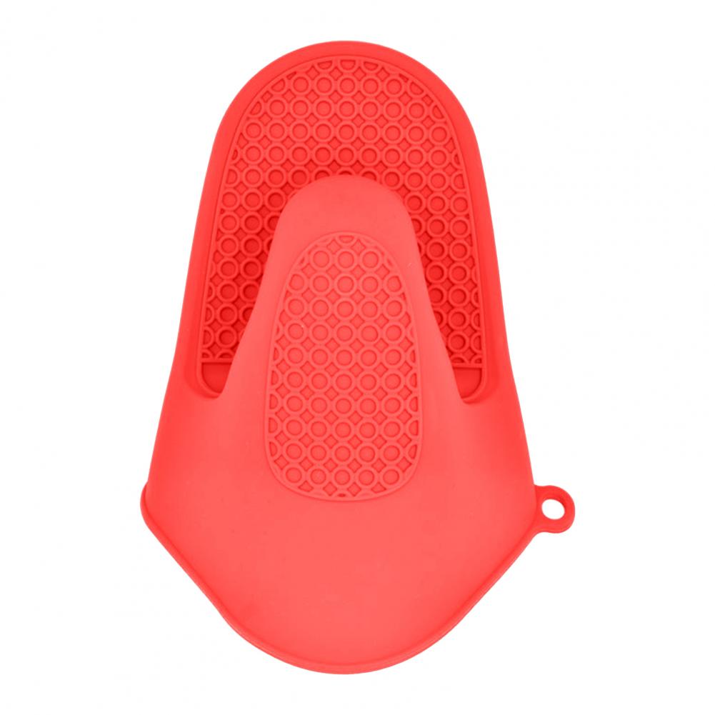 Manoplas de silicona gruesas para horno, resistentes al calor, para cocinar, agarraderas, accesorios para hornear en la cocina
