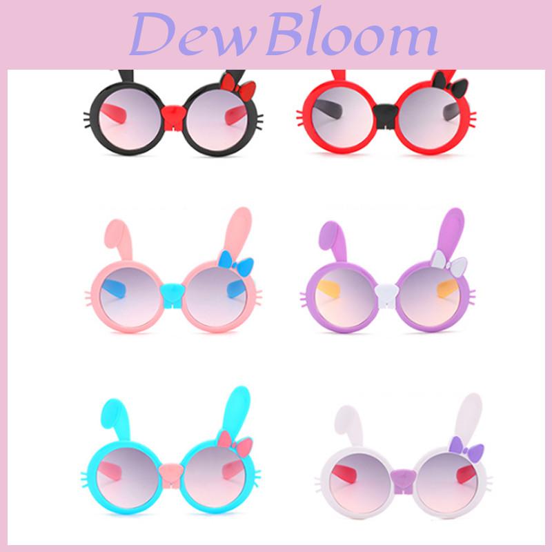 Children Kids Cute Rabbit-frame Sunglasses Baby Girls Eyeglasses In Multiple Colors