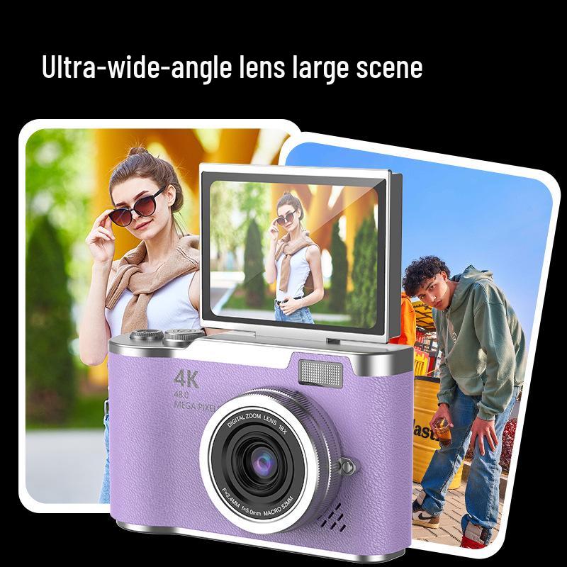 2025 Dual Camera Retro Digital Selfie Camera - Entry-Level CCD Model for Students