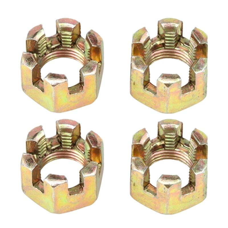 

4pcs Heavy Duty ATV Axles Nut Non Slip Locking System Quick Installation Universal Compatibility for Off Road Vehicles 20
