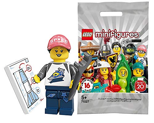 LEGO Серия минифигурок 20 Космические мальчики | Космический фанат [71027-6]