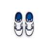 Nike Court Borough 2 White Blue Low Top Skateboard Shoes Children Aged 3 7 Years Old BQ5451-107
