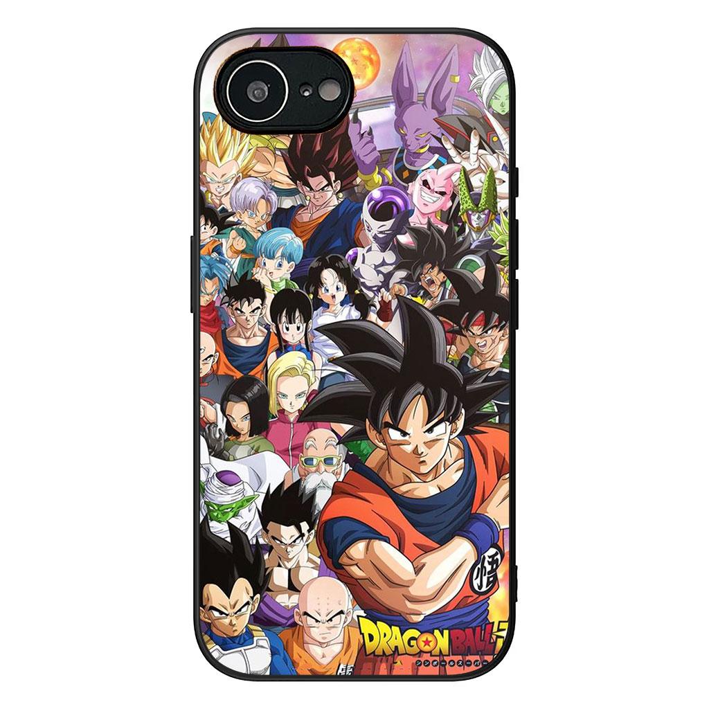 Wallpaper Dragon Goku Ball Z Phone Cover Case for Apple iPhone 16 15 14 Plus 13 12 Mini 17 Pro Max + ProMax 16E Air 16+ Casing