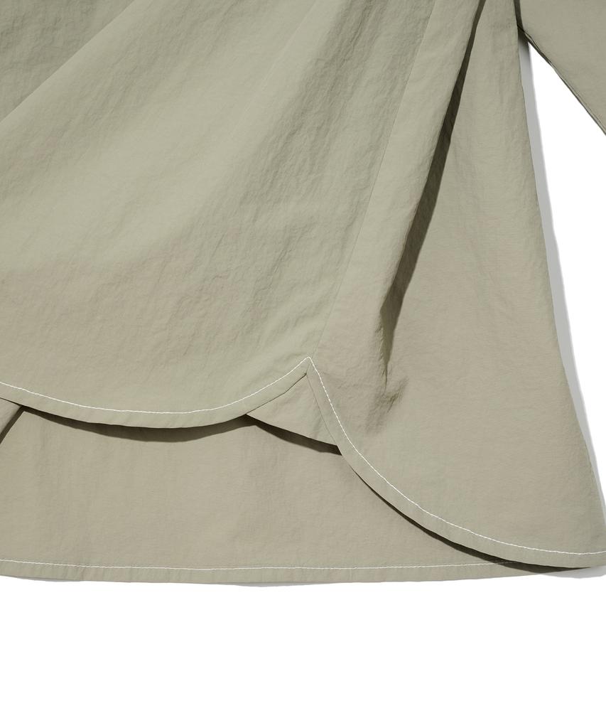 Nontaib Comfy Nylon 2Pk Shirts (Khaki)