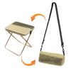 Mini Folding Stool with Carry Bag Portable Lightweight Heavy Duty Outdoor Camping Backpacking Beach Picnic Fishing Collapsible Chair Seat