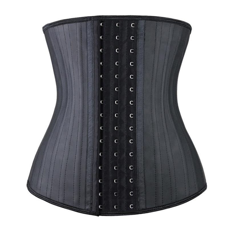 Stahlkorsett Latex Taillentrainer Bauchkontrolle Schlankmachender Formgeber Korsett