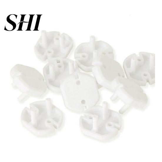 10Pcs Baby Anti Electric Shock EU Power Socket Outlet Plug Protective Covers 10pcs