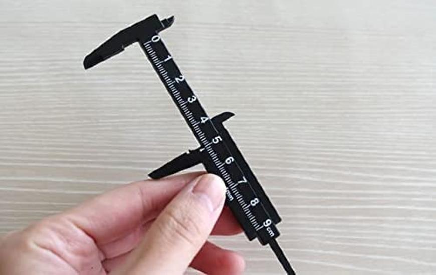 Mini Hobby Caliper for Measuring Items Such As Pipes Difficult-to-measure