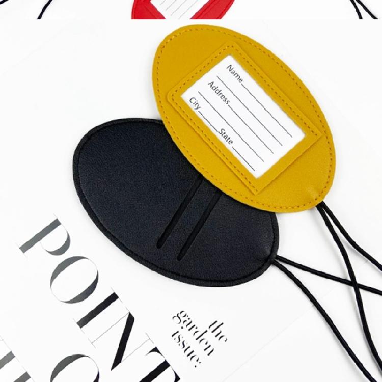 PU Baggage Label with Adjustable Elastic Cord Quickly Identify Your Baggage