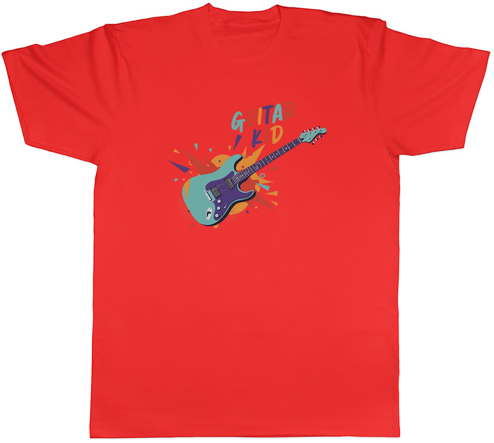 Guitar Kid Electric Guitar Musician Unisexs TShirt Tee Gift Top S