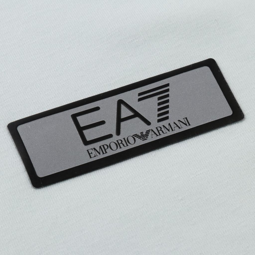 Emporio Armani EA7 SS24 Logo Letter Patch Short Sleeve Polo Shirt Men Polo Shirts Light-Green 3DPF06-PJUVZ-1133