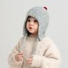 Keep Warm Kids Earmuffs Cap Knitted Kids Cap Cute Toddler Hat  Autumn Winter