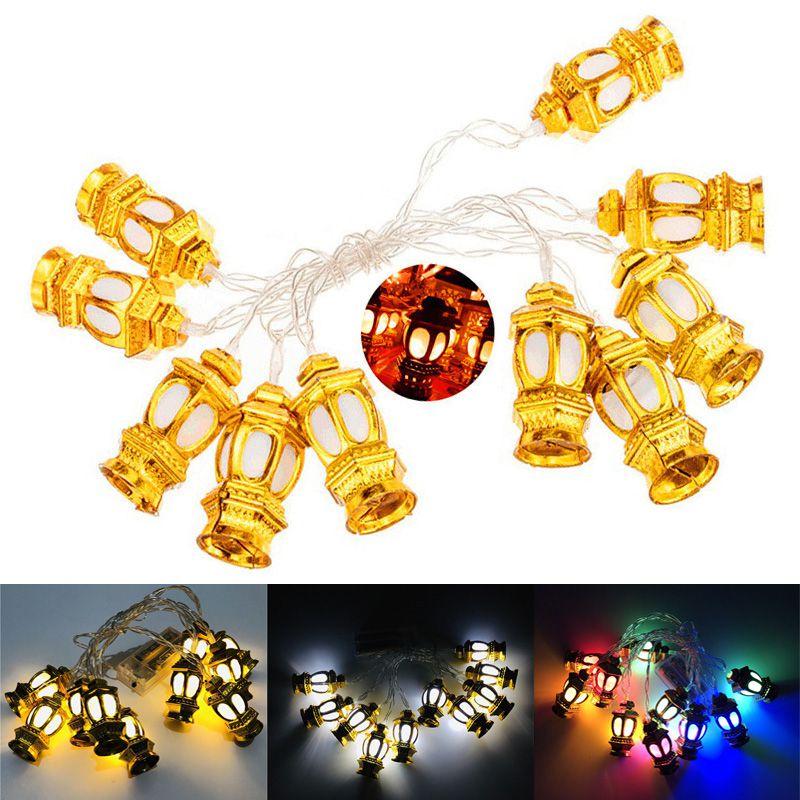 Elegant Lantern Shape Led Fairy String Light For Islam Muslim Home Decor