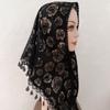 Vintage Bandanas for Women Cute Sweet Headscarf Shawl Lace Flower Hair Scarf Shawl  Photography