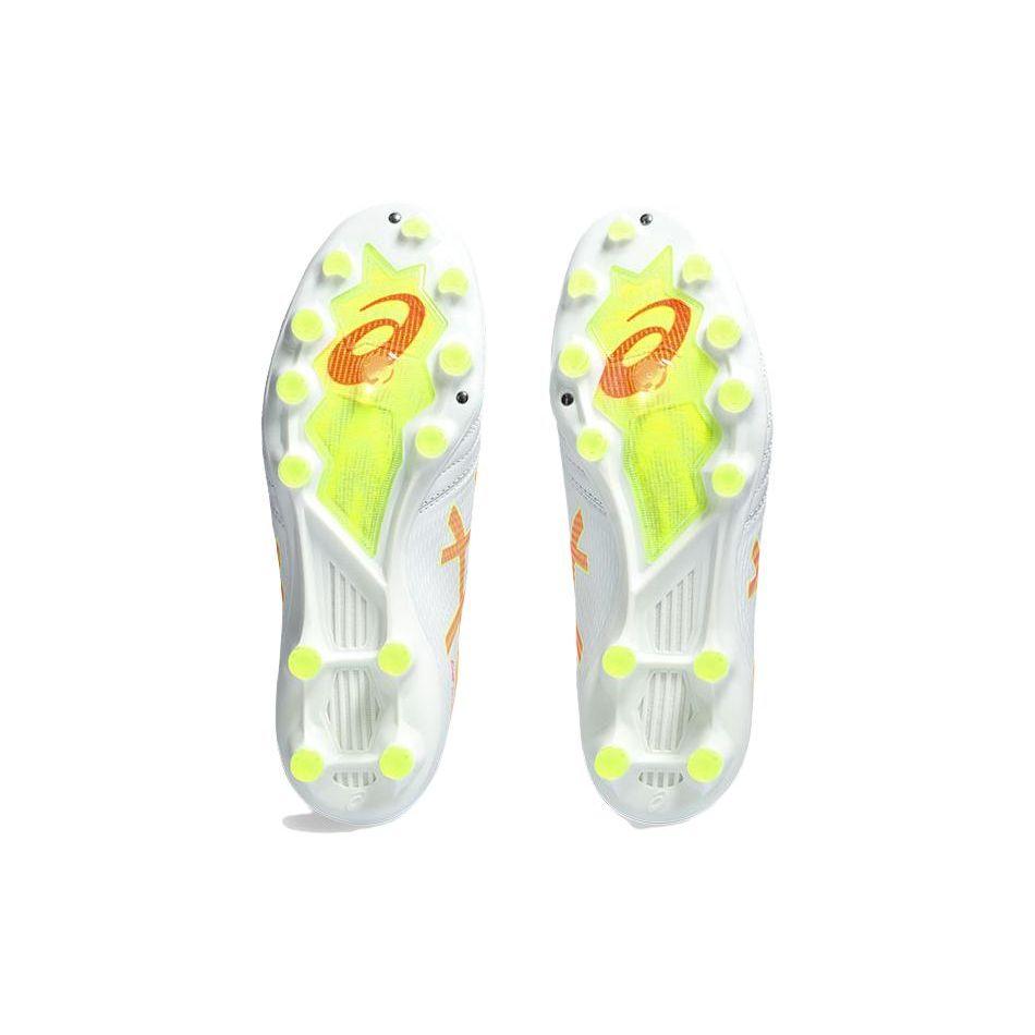Asics Ds Light X-Fly Pro 2 Round Toe Lace-Up Tf (Rubber Studs) Artificial Turf Soccer Shoes Men Soccer Shoes White 1101A055-101