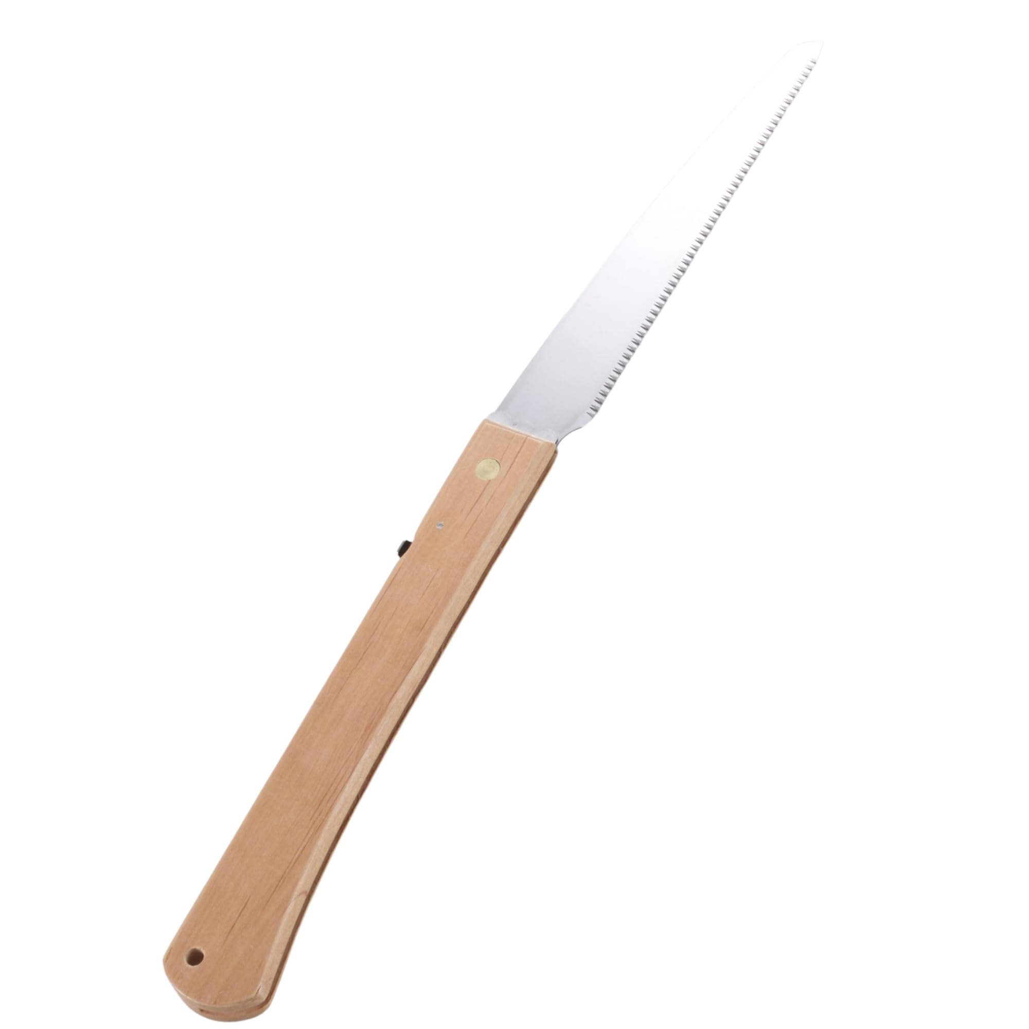 Takagi Gisuke Folding Stainless 180mm Saw, Steel,